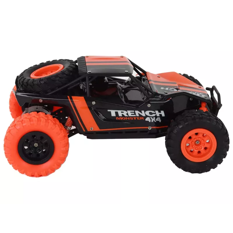 LEAN TOYS Remote Controlled Off-Road Car R/C 1:24 Orange
