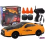 LEAN TOYS Remote Controlled Sports Car R/C 1:24 Yellow Interchangeable Wheels