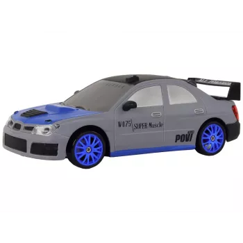 LEAN TOYS Remote Controlled Sports Car R/C 1:24 Gray Replaceable Wheels