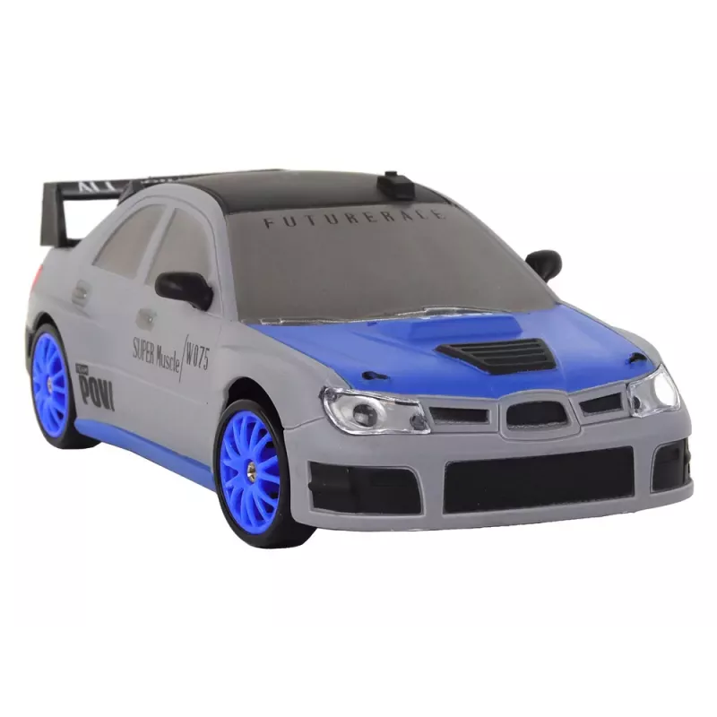LEAN TOYS Remote Controlled Sports Car R/C 1:24 Gray Replaceable Wheels