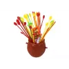 LEAN TOYS Build a Chicken Nest with Sticks Arcade Family Game
