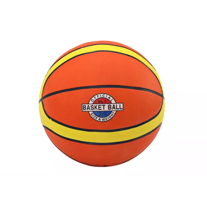 LEAN TOYS Basketball Ball 7-9 Lbs Orange - Yellow Size 7