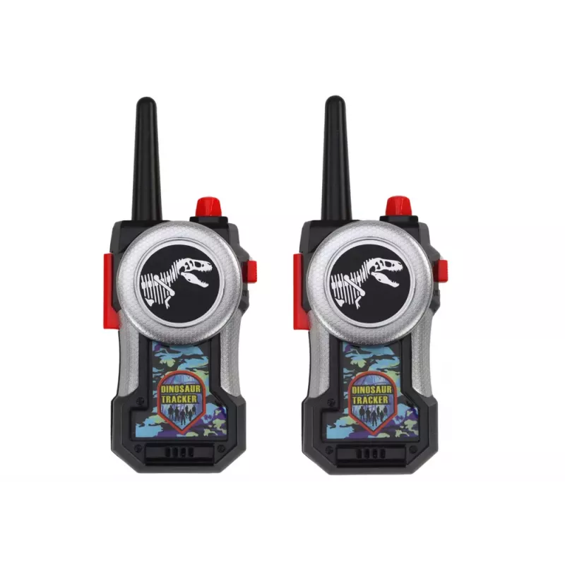 LEAN TOYS Walkie-Talkie Dinosaur Tracker 30-80m Range