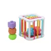 LEAN TOYS Sensorisko rotaļlietu komplekts Koala Tower Educational Cube Spinners