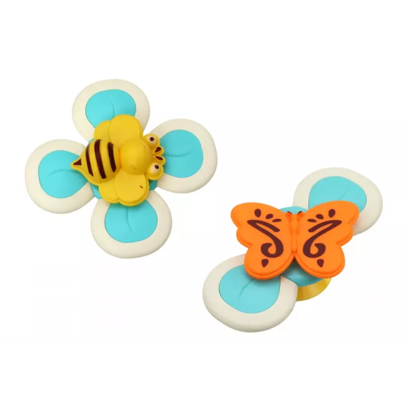 LEAN TOYS Sensorisko rotaļlietu komplekts Koala Tower Educational Cube Spinners