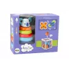 LEAN TOYS Sensorisko rotaļlietu komplekts Koala Tower Educational Cube Spinners