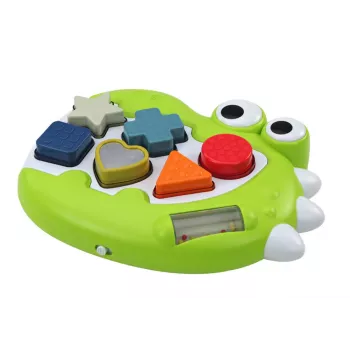 LEAN TOYS Sensory Dinosaur Sorter Playing Melodies Puzzle For The Youngest