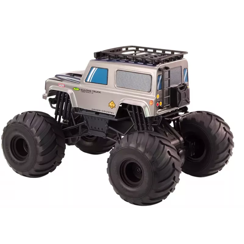 LEAN TOYS Large Off-Road Remote Controlled SUV 2.4G RC 1:6 Gray