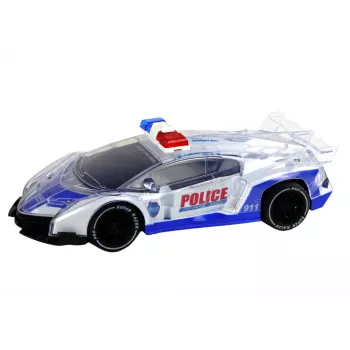 LEAN TOYS Police Sports Car Remote Controlled RC Scale 1:16 Lights