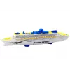 LEAN TOYS Passenger Cruise Ship ar gaismām un skaņām