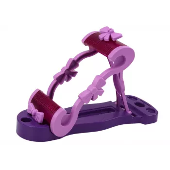 LEAN TOYS Creative Jewelry Making Machine Set with Embroidery Thread and Beads