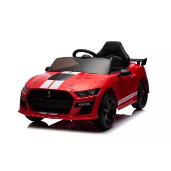 LEAN CARS Battery-Powered Vehicle Ford Mustang GT500 Shelby Red