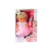 LEAN TOYS Doll In Light Pink Dress Peeing Bottle Rattle Sounds