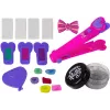 LEAN TOYS Chalk for Painting Hair, Colorful Highlights, Straightener, Accessories