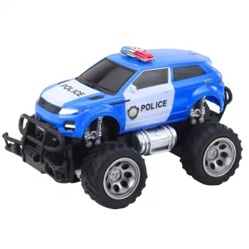 LEAN TOYS RC Off-Road Police Car 1:24 Remote Controlled