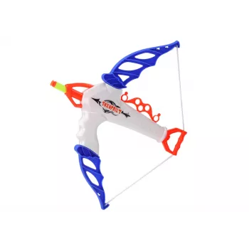 LEAN TOYS Bow with Target for Soft Arrows with Suction Cup, 6 Pieces
