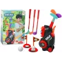 LEAN TOYS Mini Golf Set For Children Trolley On Wheels
