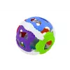 LEAN TOYS Sensoriskā Bumba Mazulim, Gumija, Gaismas, Skaņas, Krāsaina