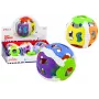 LEAN TOYS Sensoriskā Bumba Mazulim, Gumija, Gaismas, Skaņas, Krāsaina
