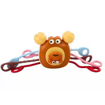 LEAN TOYS Interactive Sensory Crab Educational Teether For Children