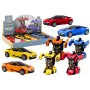 LEAN TOYS Auto-Robot 2in1 Robot 4 Colors