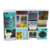 LEAN TOYS Bathroom Play Set 4in1 Shower Toilet Washing Machine Accessories