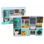 LEAN TOYS Bathroom Play Set 4in1 Shower Toilet Washing Machine Accessories