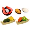 LEAN TOYS Sushi Toy Set, Shrimp Accessories for Children, 24 Pieces