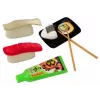 LEAN TOYS Sushi Toy Set, Shrimp Accessories for Children, 24 Pieces