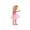 LEAN TOYS Pink Ballerina Doll 33cm ar Kleitu, Baleta Kurpēm, Tiāru