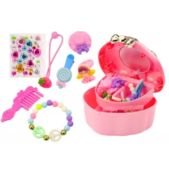LEAN TOYS Set: Chest, Heart Box, Jewelry Box, Accessories MIX