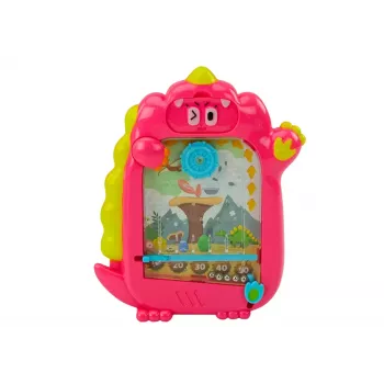 LEAN TOYS Drawing Board Pocket Game 2in1 Pink Dinosaur