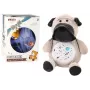 LEAN TOYS Teddy Bear Sleeping Lights Sounds Night and Day Mode Dog