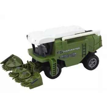 Vadāmais kombains LEAN TOYS RC Agricultural Combine Harvester Remotely Controlled Agricultural Machine Green