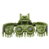 Vadāmais kombains LEAN TOYS RC Agricultural Combine Harvester Remotely Controlled Agricultural Machine Green