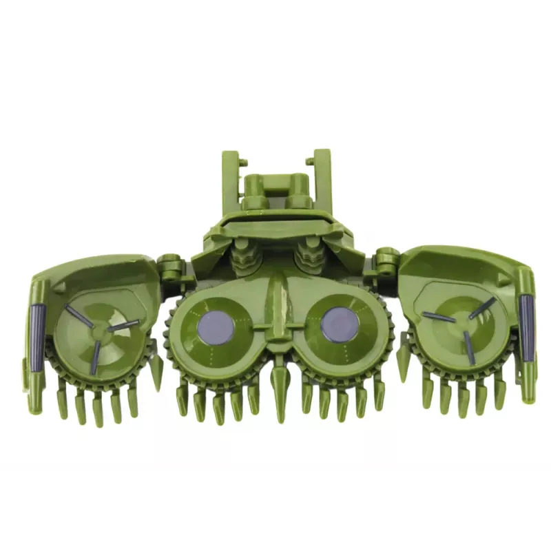 Vadāmais kombains LEAN TOYS RC Agricultural Combine Harvester Remotely Controlled Agricultural Machine Green