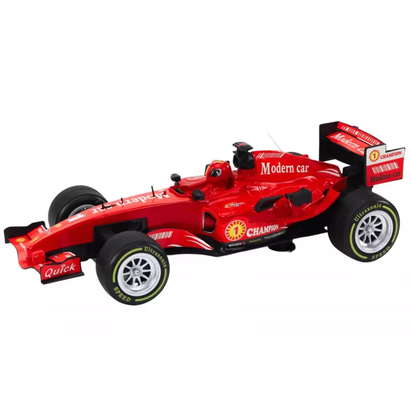 LEAN TOYS Remote Controlled RC Racer 1:12 Red Lights Sounds