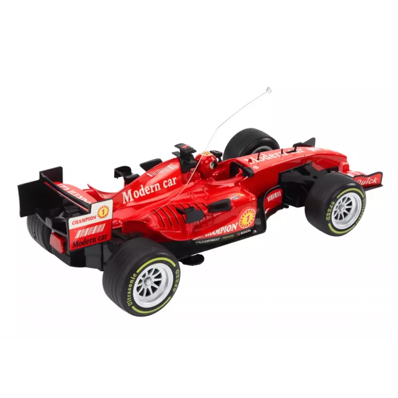 LEAN TOYS Remote Controlled RC Racer 1:12 Red Lights Sounds