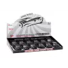 LEAN TOYS Sports Car 1:32 Action Figure Spoiler Metal Black Sounds