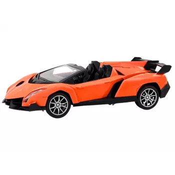LEAN TOYS Car Remote Controlled Sports Car RC 1:16 Orange