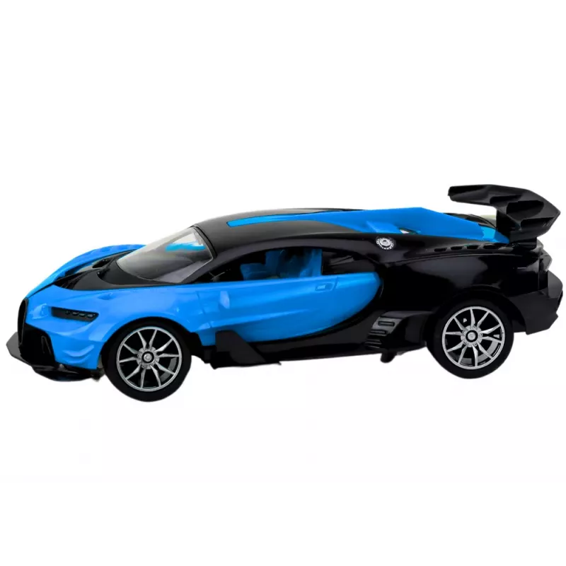 LEAN TOYS Sports Car Remote Controlled Auto RC Blue 1:16