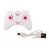 LEAN TOYS Remote Controlled RC Helicopter Gyroscope Red