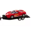 LEAN TOYS Pickup Truck With Tow Truck Semi-Trailer Sports Car Off-road Set
