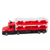 LEAN TOYS Lora Tow Truck Race Track 2in1 Lights Sounds Signs Cars Red