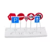 LEAN TOYS Lora Tow Truck Race Track 2in1 Lights Sounds Signs Cars Red