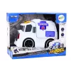 LEAN TOYS Ambulance Toy Car with Lights and Sounds - White