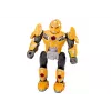 LEAN TOYS Skrūvējamais robots ar urbi un skrūvgriezi, gaismas un skaņas efekti, dzeltens