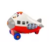 LEAN TOYS Cartoon Airplane Twisting Wings DIY Red