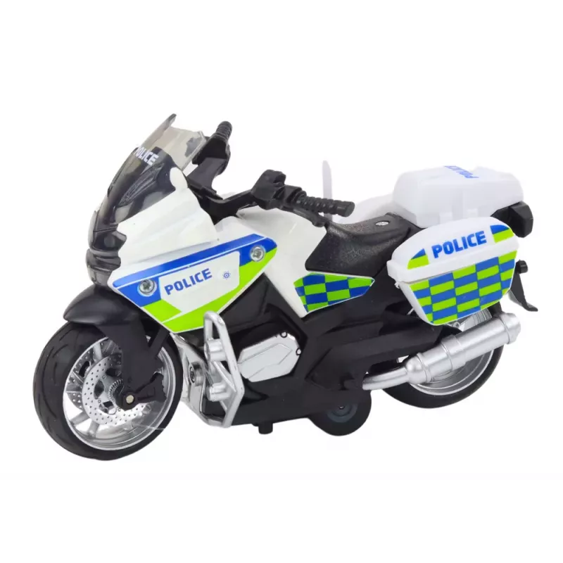 LEAN TOYS Sports Motorcycle with Friction Drive 3 Designs Yellow Orange White