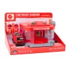 LEAN TOYS Fire Department Wash Walkie Talkie Lights Sounds Water